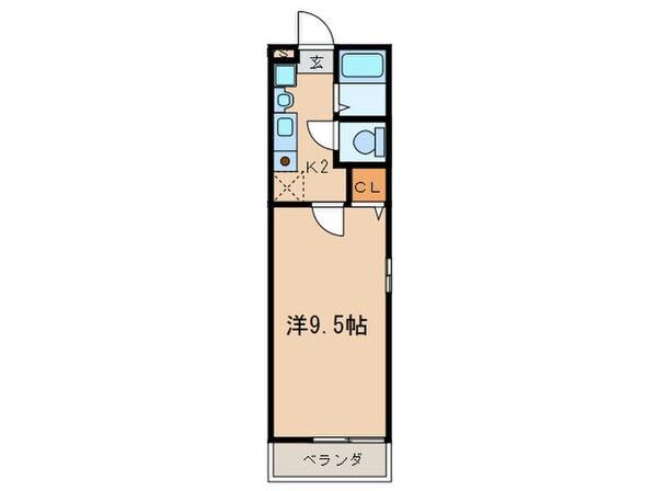 ピアチェーレⅡの物件間取画像